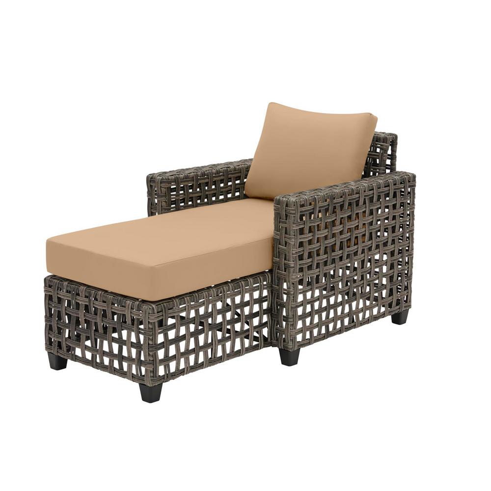Beige Tan Gray Outdoor Chaise Lounges Patio Chairs The Home Depot - Marrin Outdoor Grey Wicker Chaise Lounge Chairs Set Of 2 Beige Tan Gray Outdoor Chaise Lounges Patio Chairs The Home Depot - Marrin Outdoor Grey Wicker Chaise Lounge Chairs Set Of 2