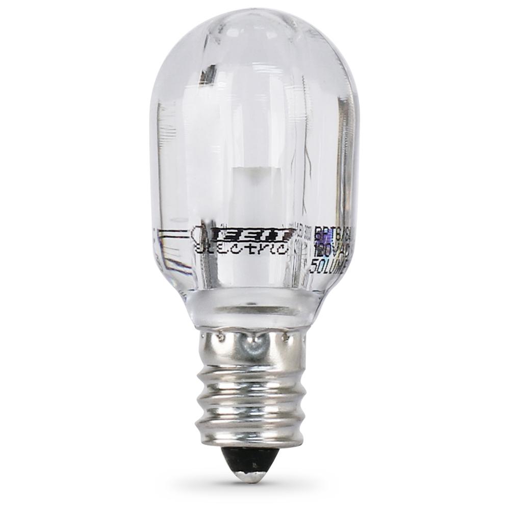 Feit Electric 15w Equivalent Warm White 3000k T6 Candelabra Led Picture Frame Indicator Light Bulb