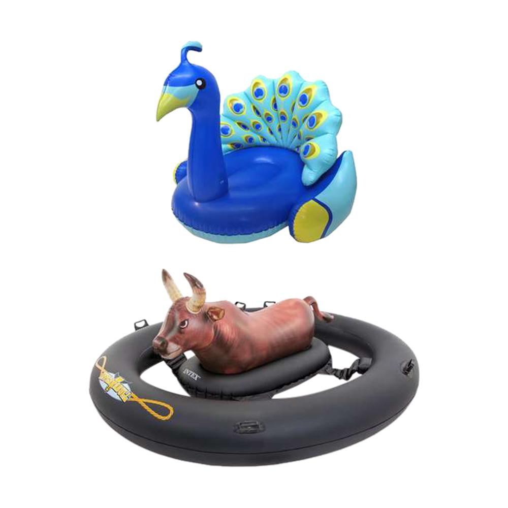 inflatable peacock float