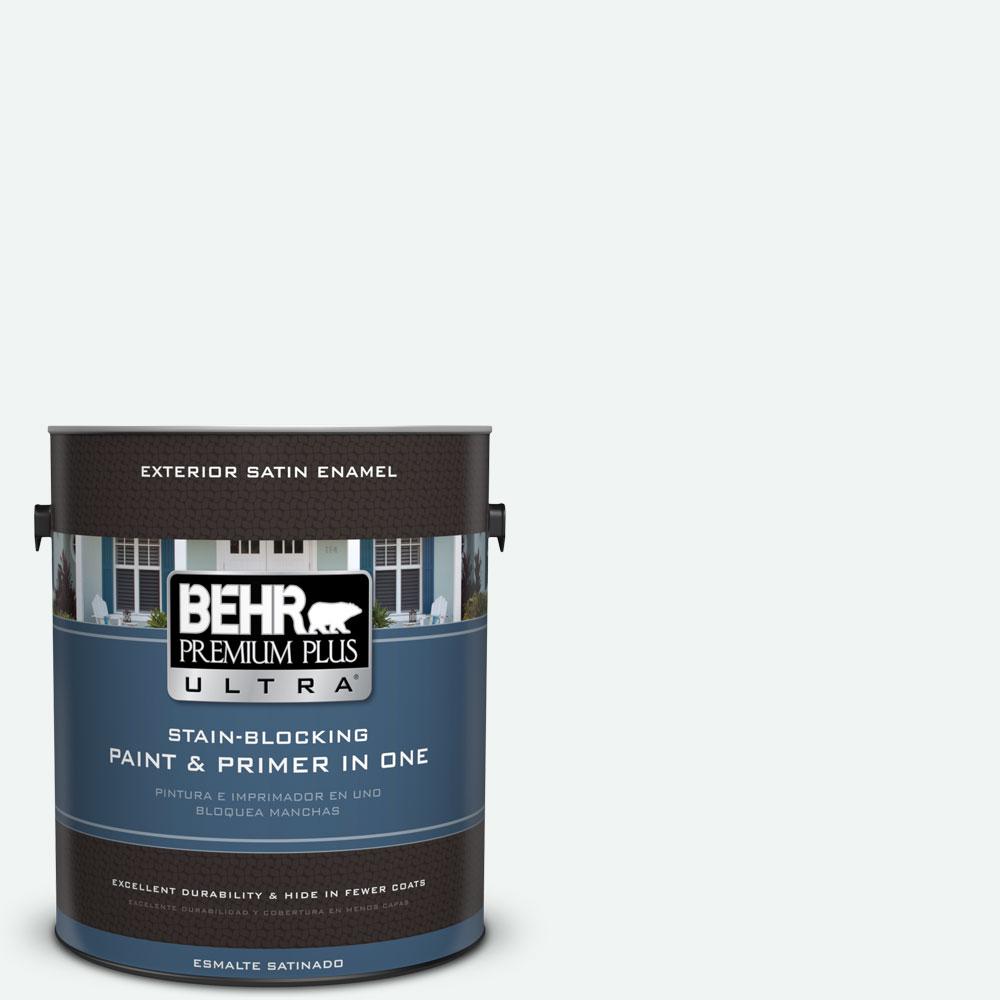 BEHR Premium Plus Ultra 1gal. BLW9 Bakery Box Satin Enamel Exterior