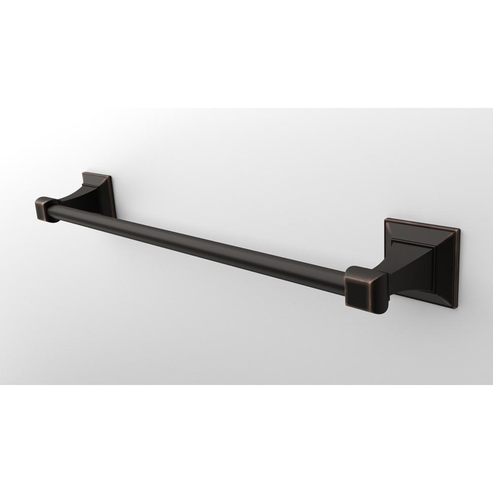 Glacier Bay Lorent 18 in. Towel Bar in Matte Black-BTH-018-112