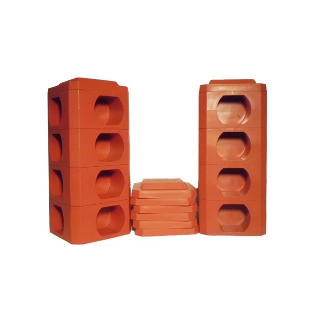 Border Blocks Raised Garden Beds Center The Home Depot Raised Bed 1 Landscaping Timber High Terra Cotta Blocks