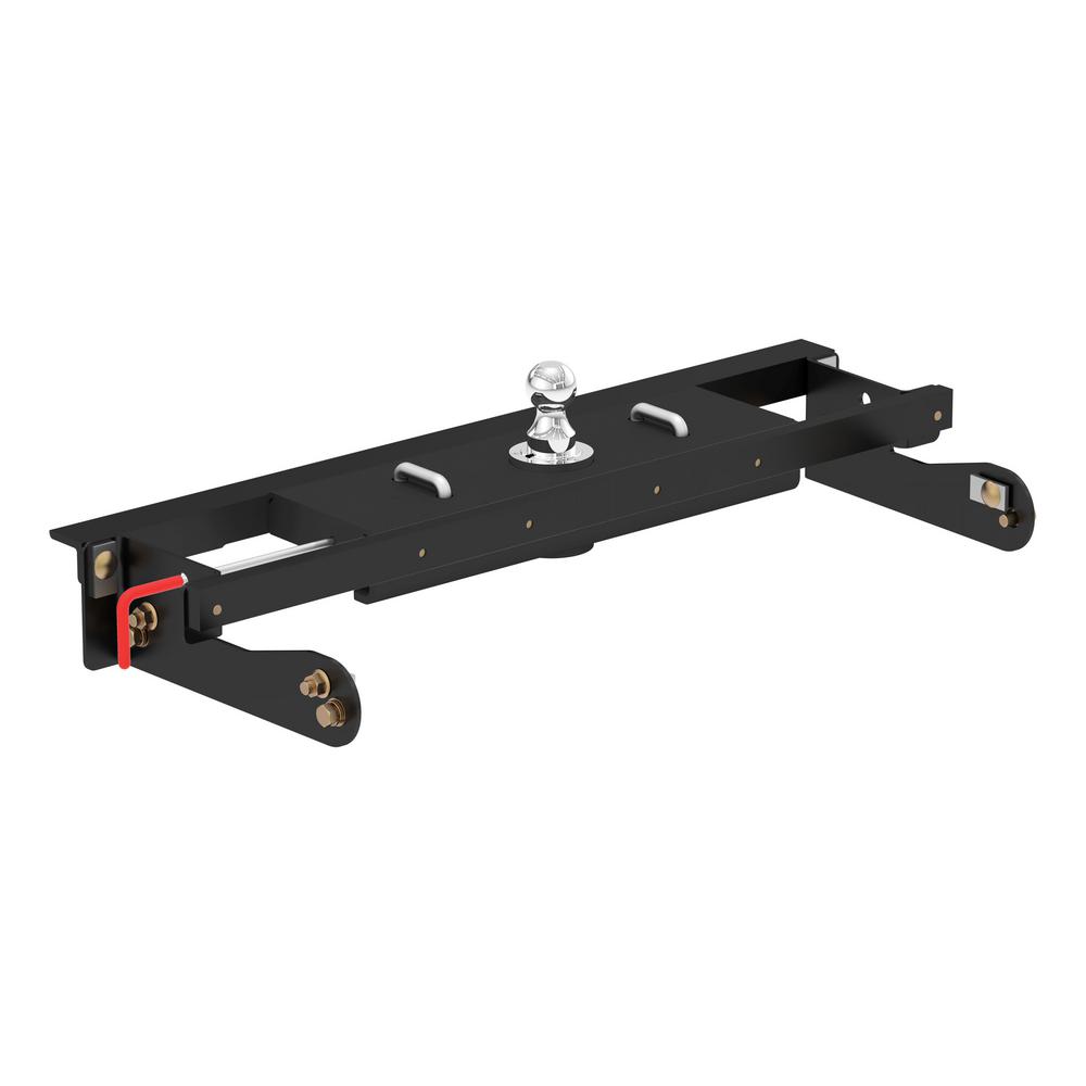 CURT Double Lock EZr Gooseneck Hitch Kit with Installation Brackets ...