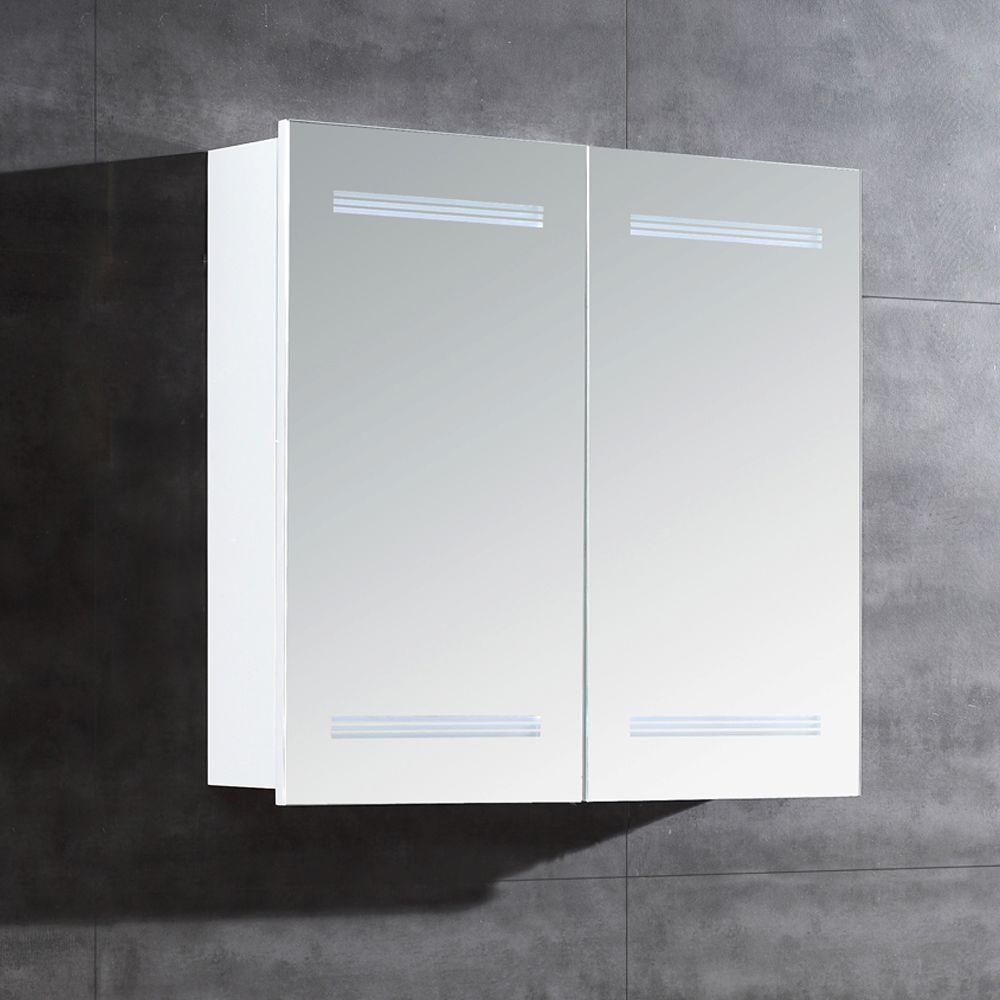 Ove Decors 26 In W X 25 H 6 D Frameless Surface Mount Led Ove Decors 26 In W X 25 H 6 D