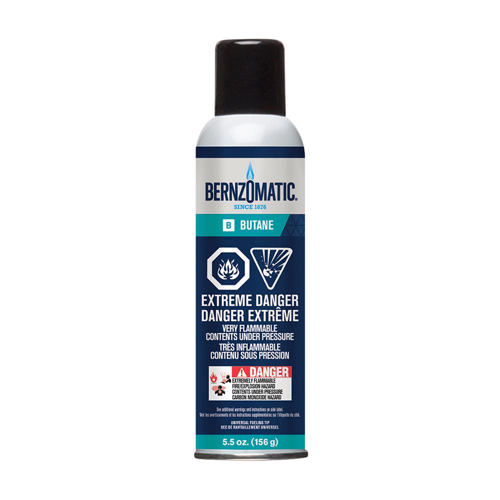Bernzomatic 5 5 Oz Butane Gas Refill Canister 329853 The Home Depot