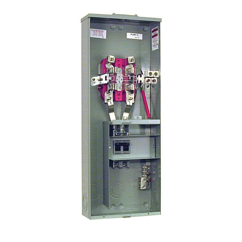 Milbank 200 Amp Ringless Overhead/Underground Meter SocketR3791NRXL