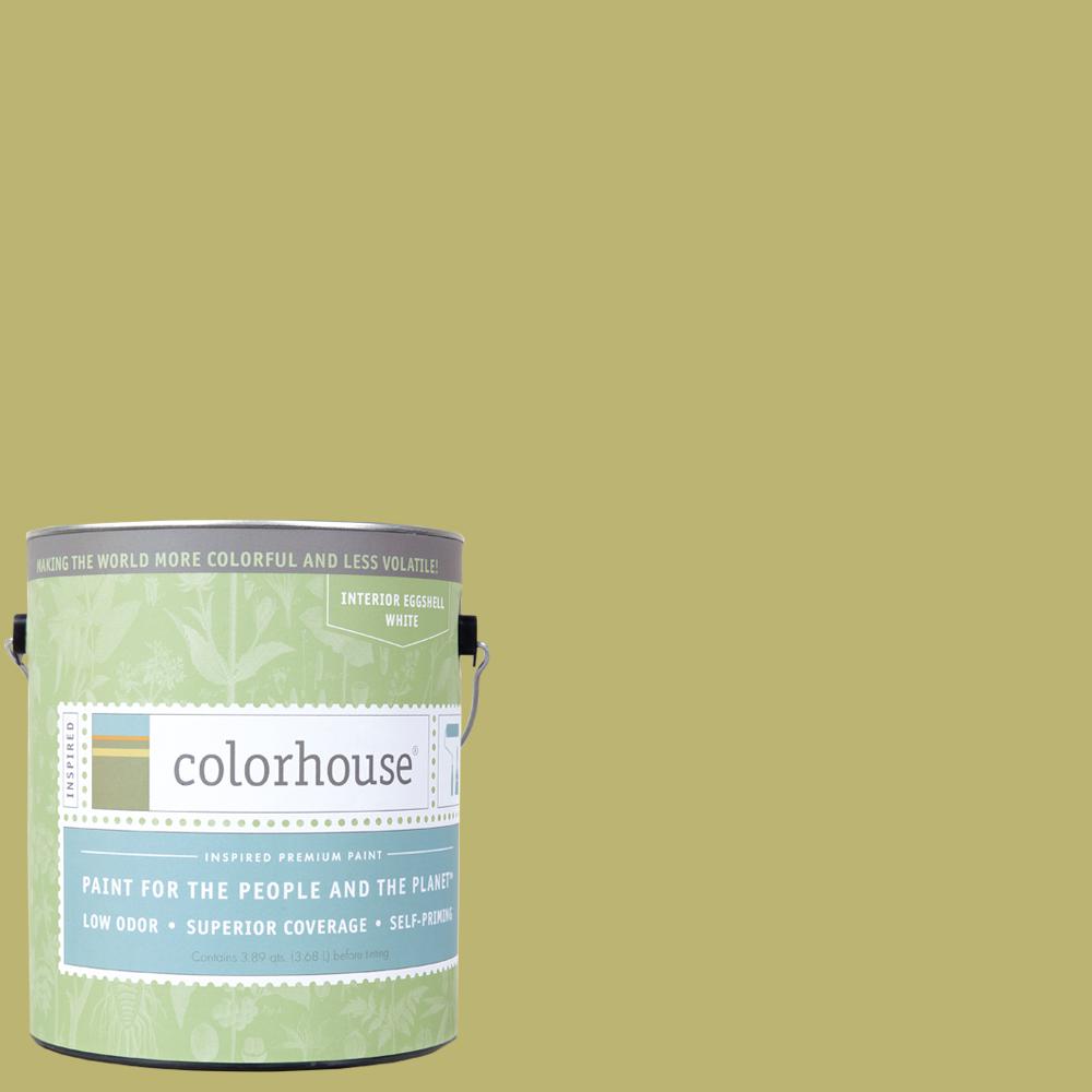 Colorhouse 1 gal. Leaf .04 Eggshell Interior Paint462441 The Home Depot