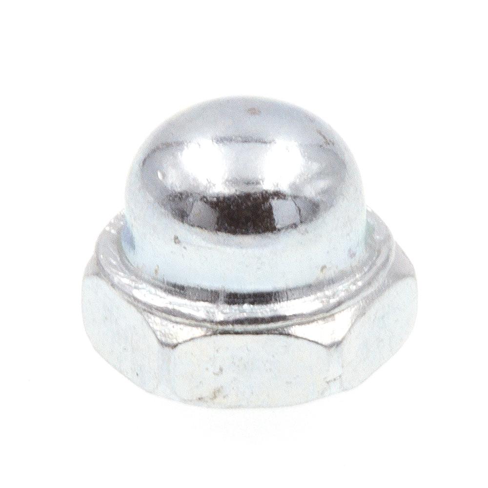 632 Zinc Plated Steel Acorn Cap Nuts (50Pack)9077025 The Home Depot