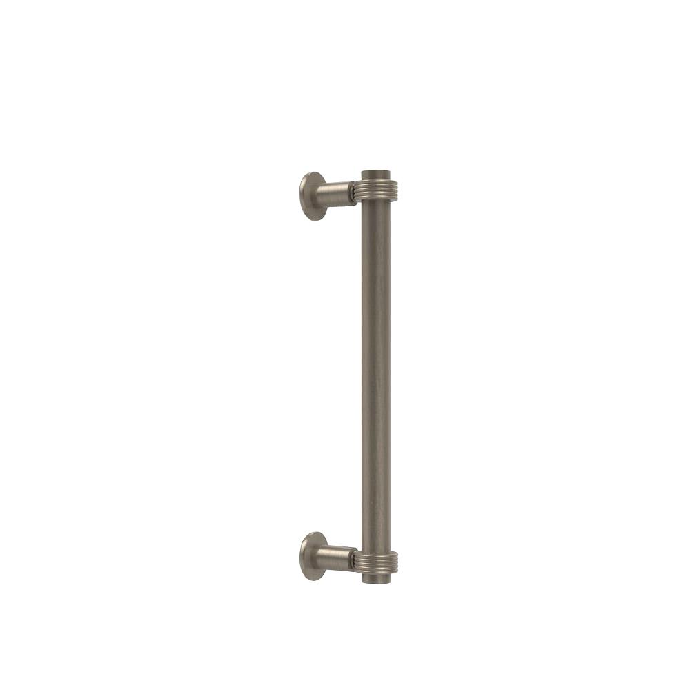 Matte Gray Allied Brass 405-12BB Contemporary 12 Inch Back Shower Door Pull
