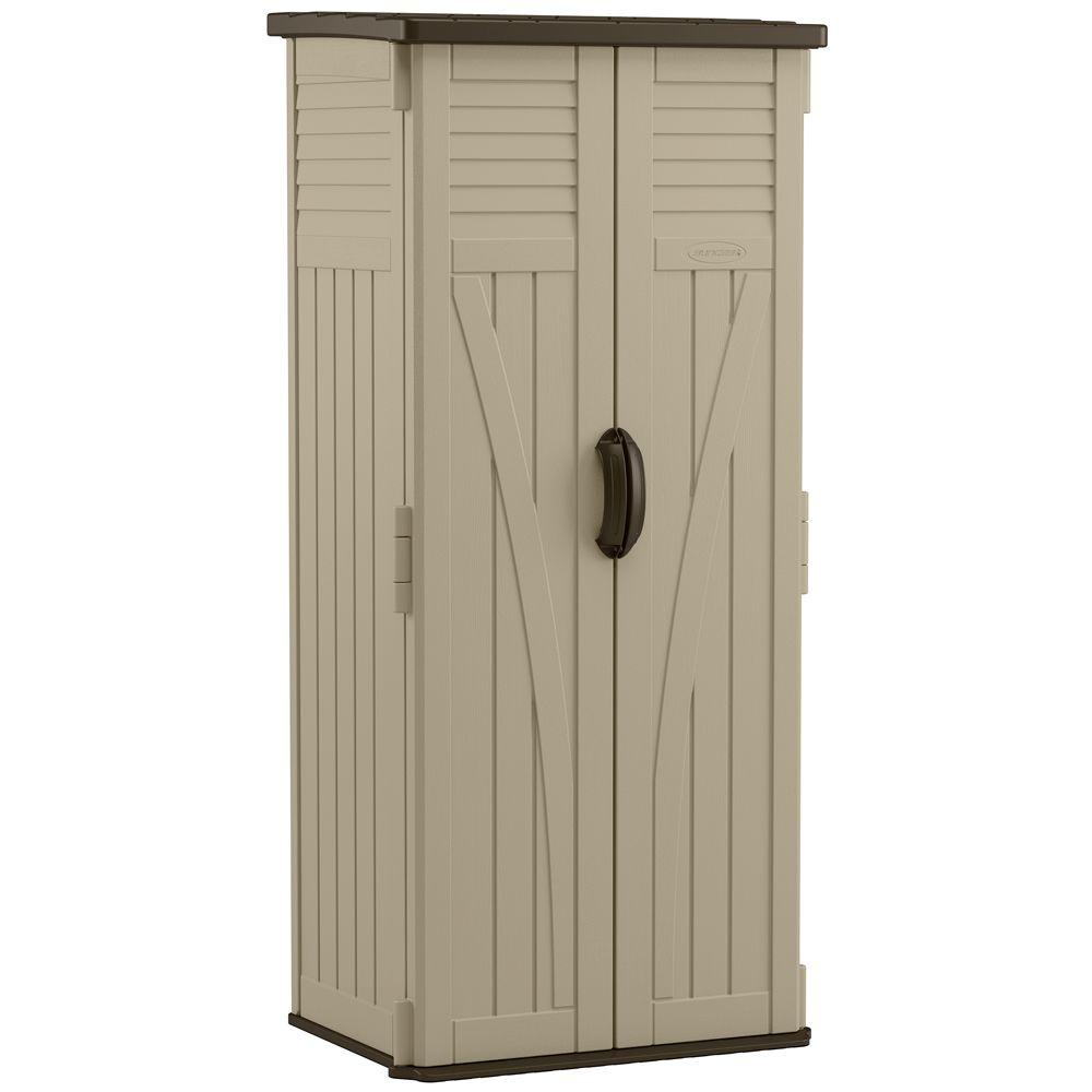 Suncast Shelf For Shed Models Bms1250 And Bms2000 Bmsa7s 2 Ft 3 4 In X 8 Resin