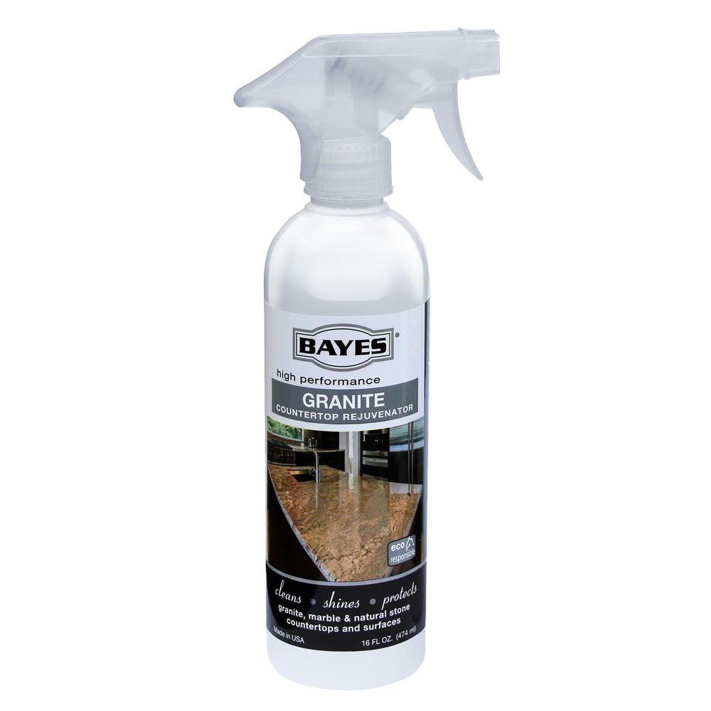 Stone Countertop Cleaners Sealers Kitchen The Home 16 Oz High Performance Granite Countertop Cleaner