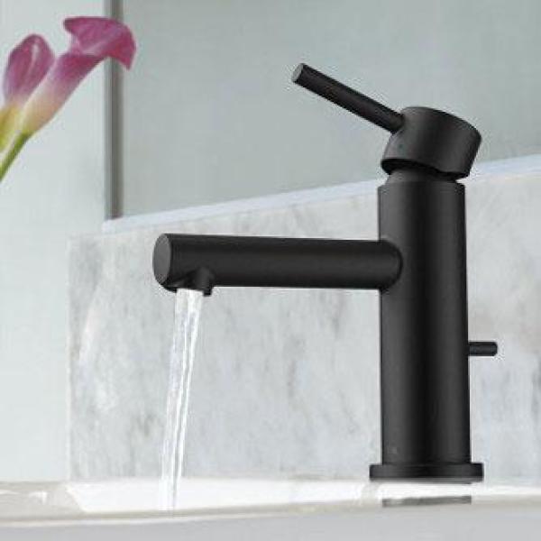 Moen Black Bathroom Faucet Single Hole - Image of Bathroom ...