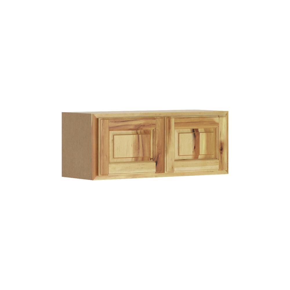 Hampton Bay Madison Assembled 30x12x12 In Wall Bridge Cabinet Hampton Bay Madison Assembled 30x12x12 In Wall Bridge Cabinet Hickory
