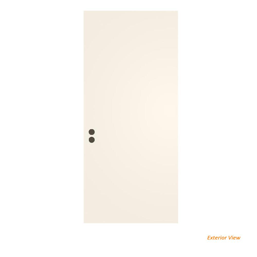 Jeld Wen 32 In X 79 In Flush Primed Fiberglass Front Door Slab