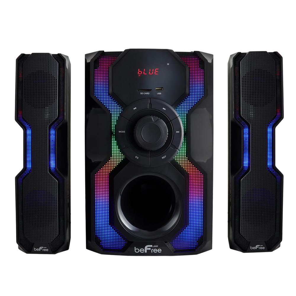 BEFREE SOUND 2.1Channel Bluetooth Multimedia Wired Speaker Stereo