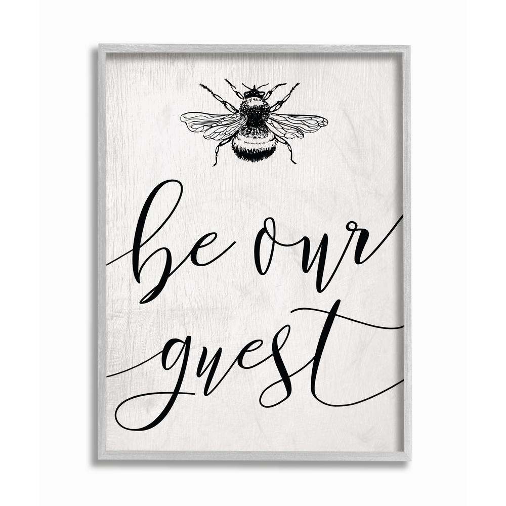 The Stupell Home Decor Collection 11 In X 14 In Be Our Guest