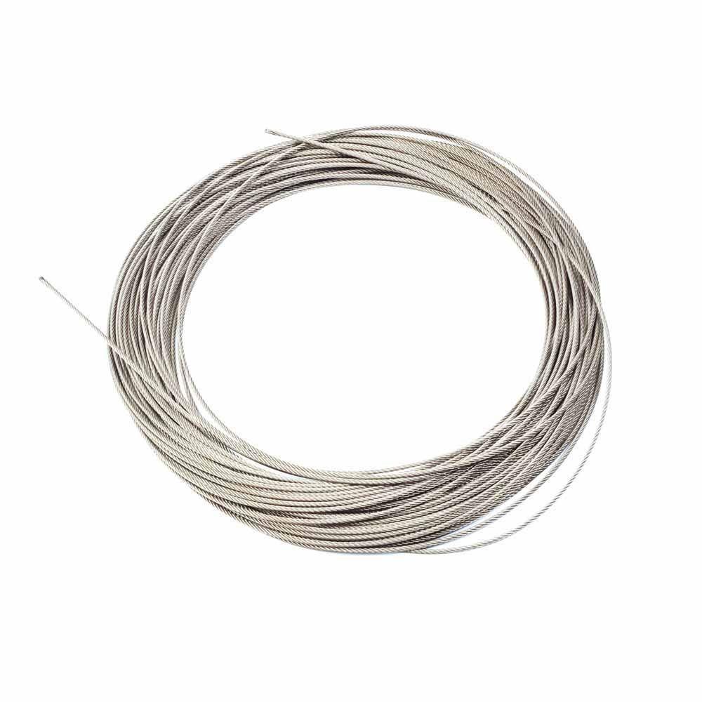Arke NIK 46 ft. Stainless Steel Cable for Cable Railing System-BC0381 Home Depot Stainless Steel Wire