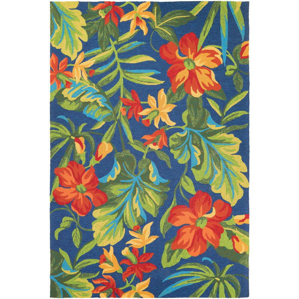 Couristan Covington Tropical Orchid Azure Forest Green Red 4 Ft X 6 Couristan Covington Tropical Orchid Azure Forest Green Red 4 Ft X 6