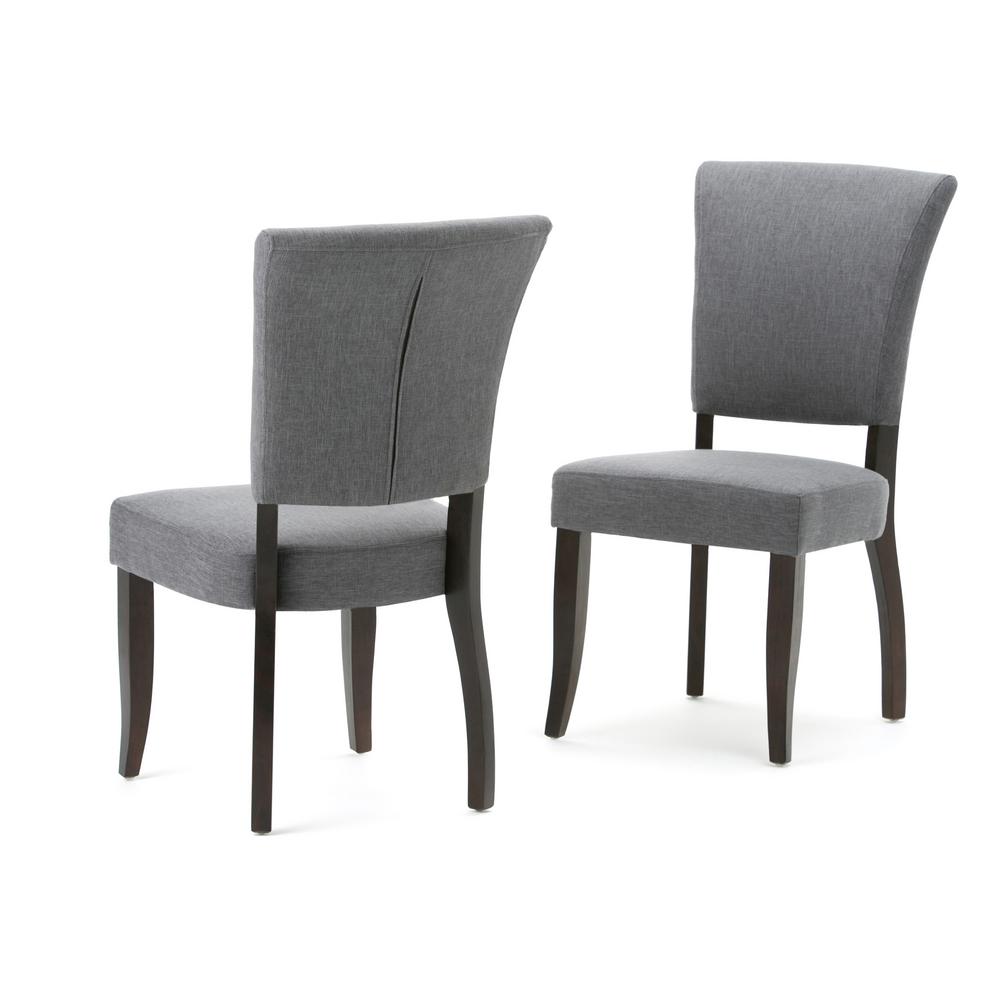 Simpli Home Joseph 7 Piece Dining Set With 6 Upholstered Simpli Home Joseph 7 Piece Dining Set With 6 Upholstered