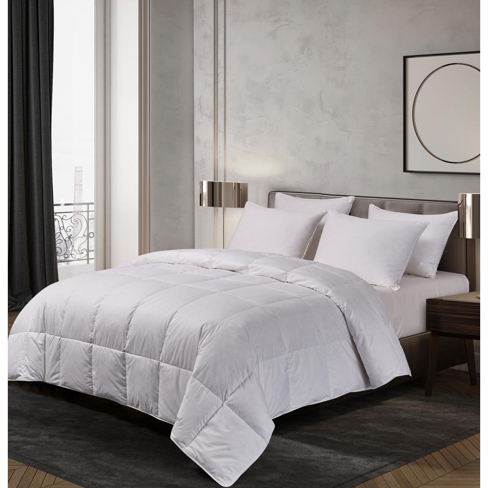 Blue Ridge Hungarian Extra Warmth White Twin Down Comforter 018001