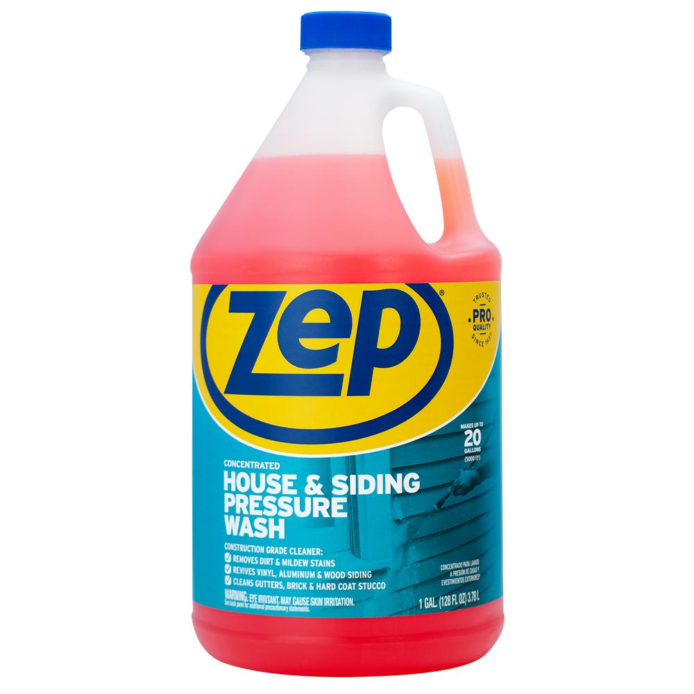 Zep 1 Gal House And Siding Pressure Wash Concentrate Cleaner Zuvws128 The Home Depot