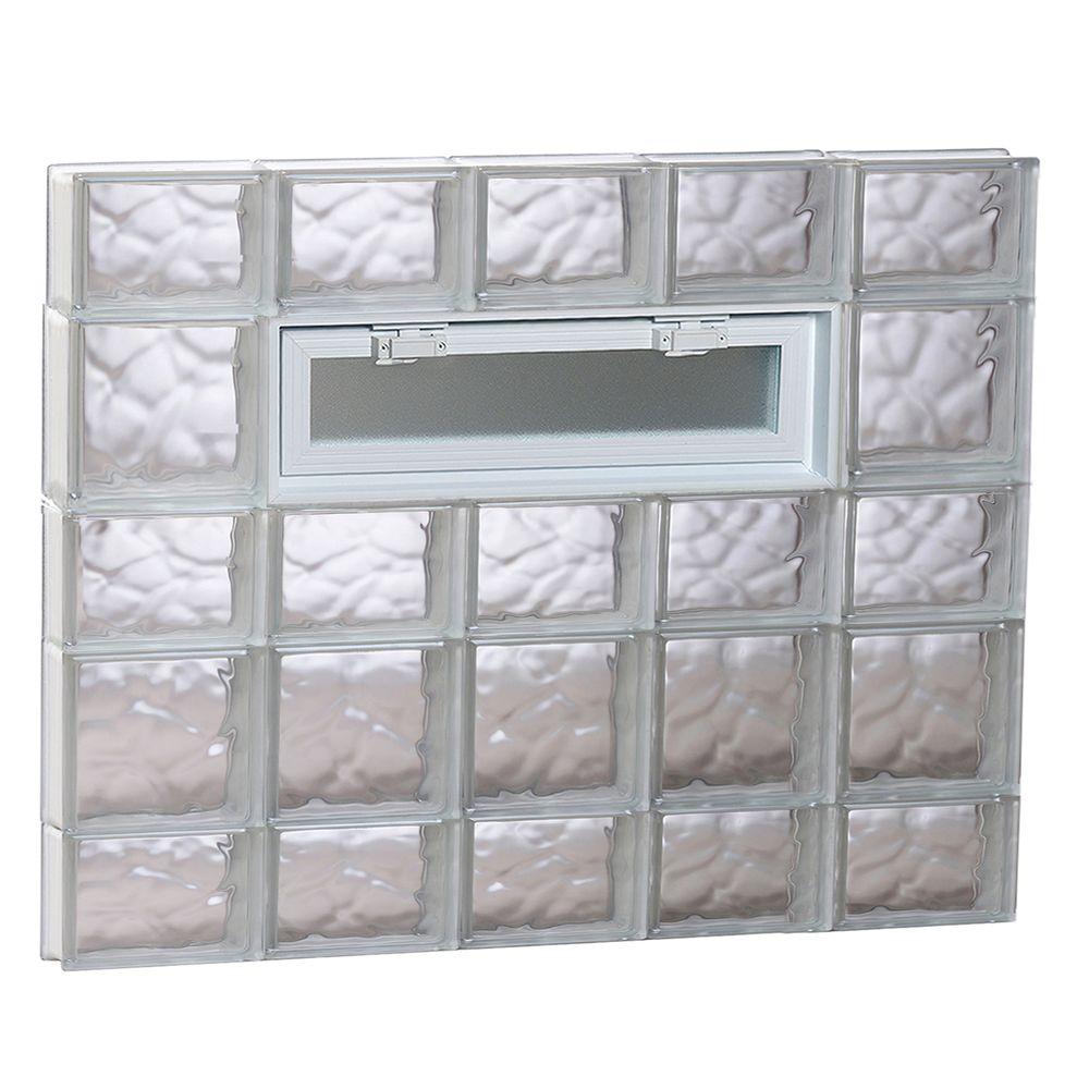 Clearly Secure 3875 In X 3275 In X 3125 In Frameless Wave Pattern