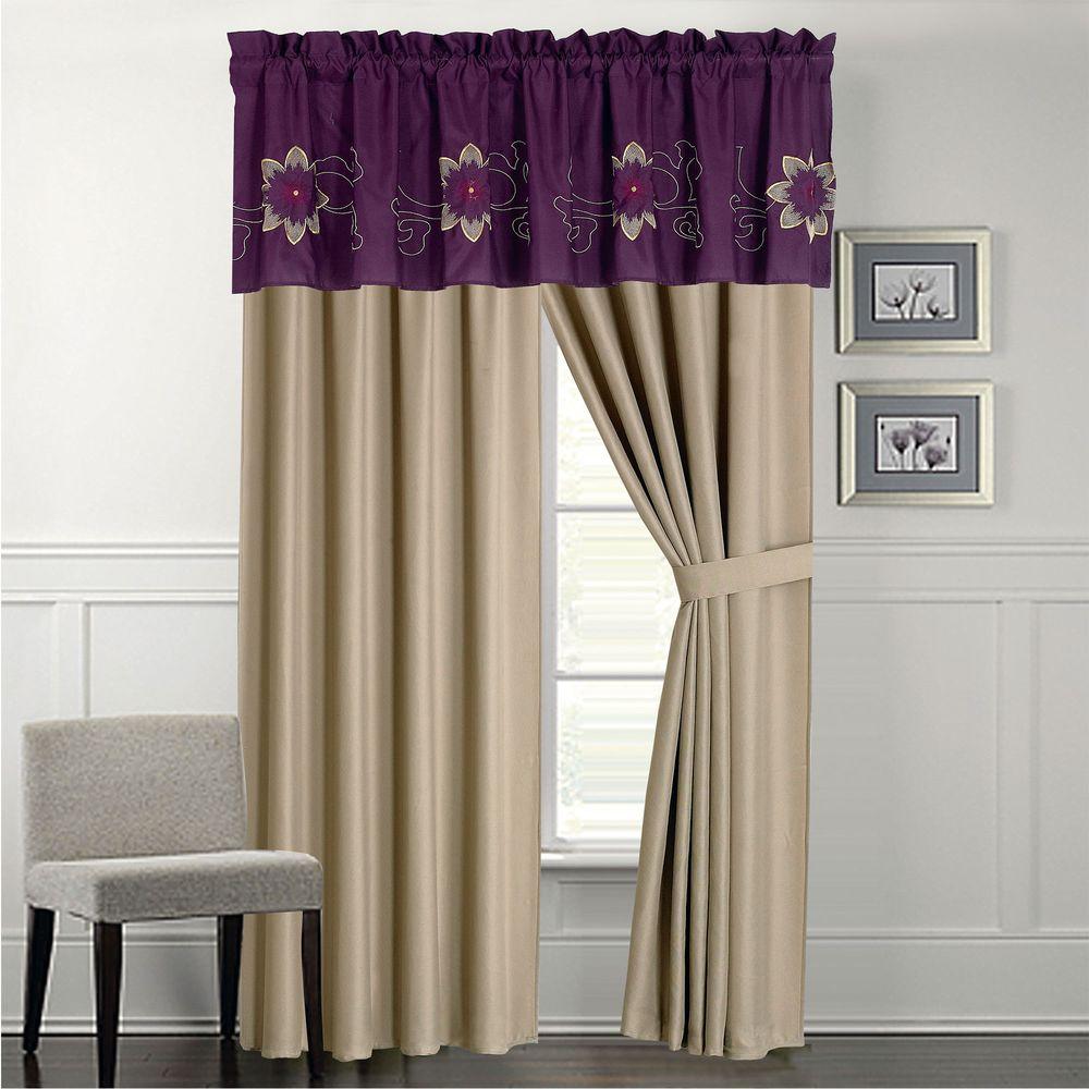 Lavish Home Amanda Purple 24 Piece Queen Comforter Set 66 00014 24pc Lavish Home Amanda Purple 24 Piece Queen Comforter Set 66 00014 24pc Q The Depot