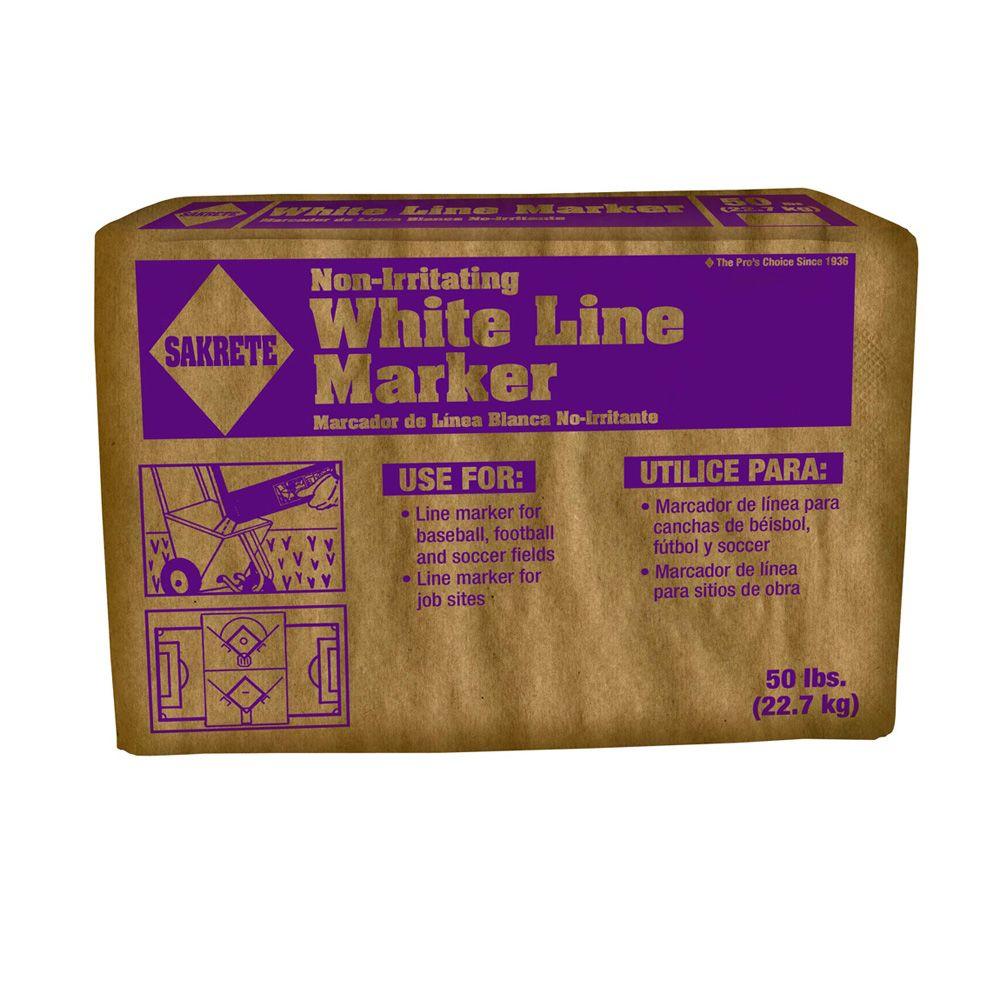 Basalite 50 lb. White Line Marker100060757 The Home Depot