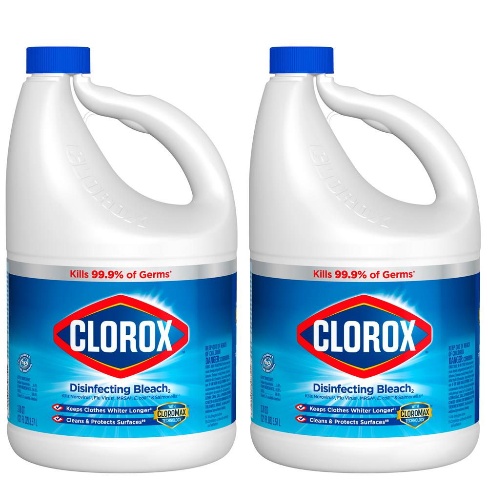 Clorox 121 Oz Regular Concentrated Liquid Bleach 2 Pack C