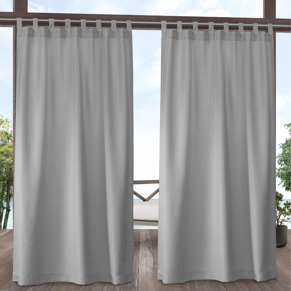 Gray Outdoor Curtains Drapes Window Treatments The Home