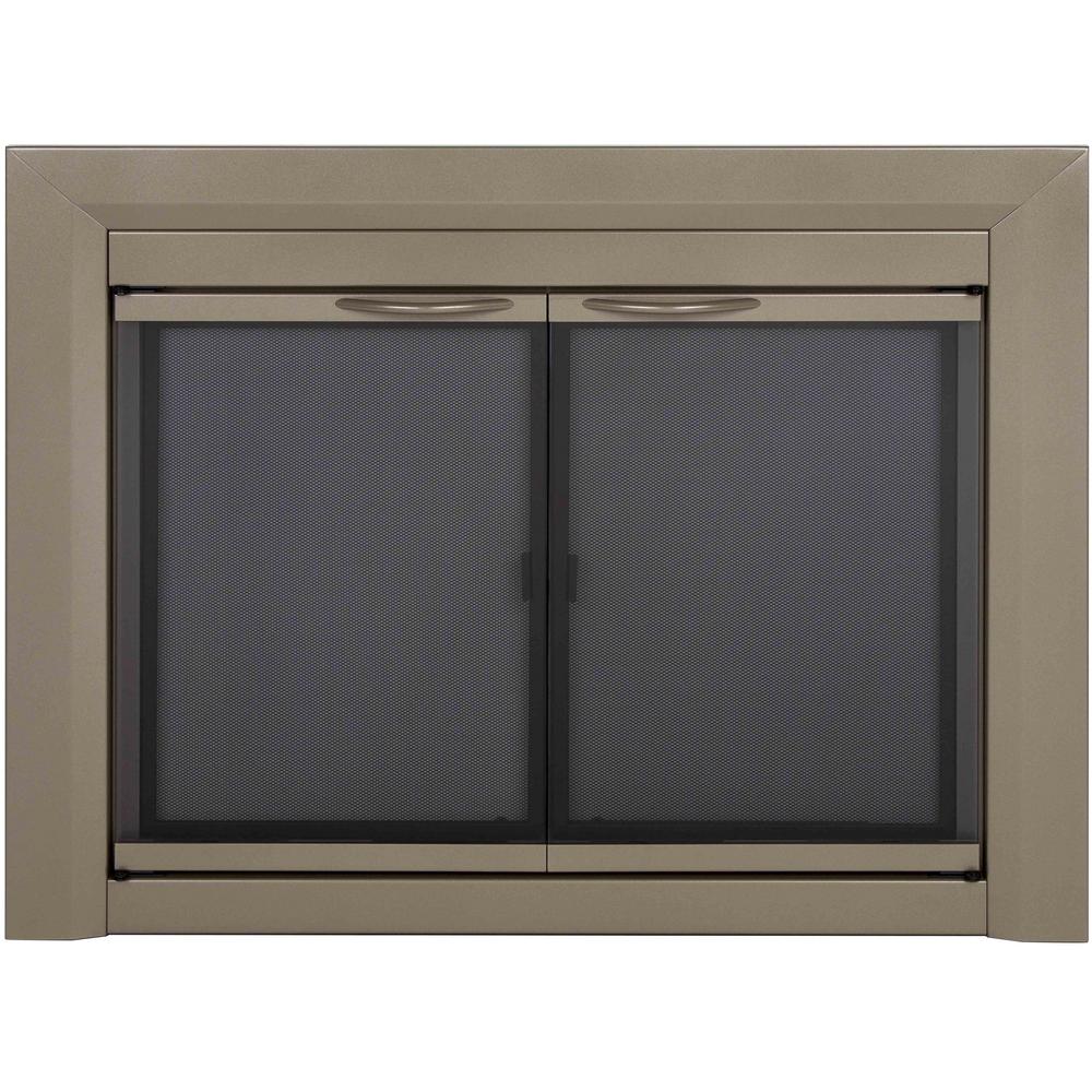 Pleasant Hearth Colby Large Glass Fireplace Doors Cb 3302 The Home Depot - Fireplace Door Home Depot Pleasant Hearth Colby Large Glass Fireplace Doors Cb 3302 The Home Depot - Fireplace Door Home Depot
