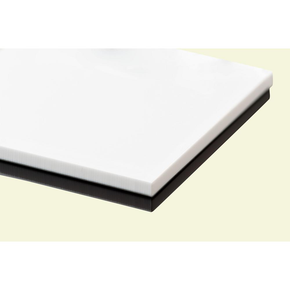 Plexiglas 0 118 in. x 48 in. x 48 in. White Acrylic Sheet (2-Pack)-ACWH11848482PK - The Home Depot
