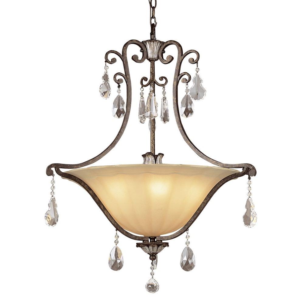 Bel Air Lighting 5Light Antique Bronze Incandescent Ceiling