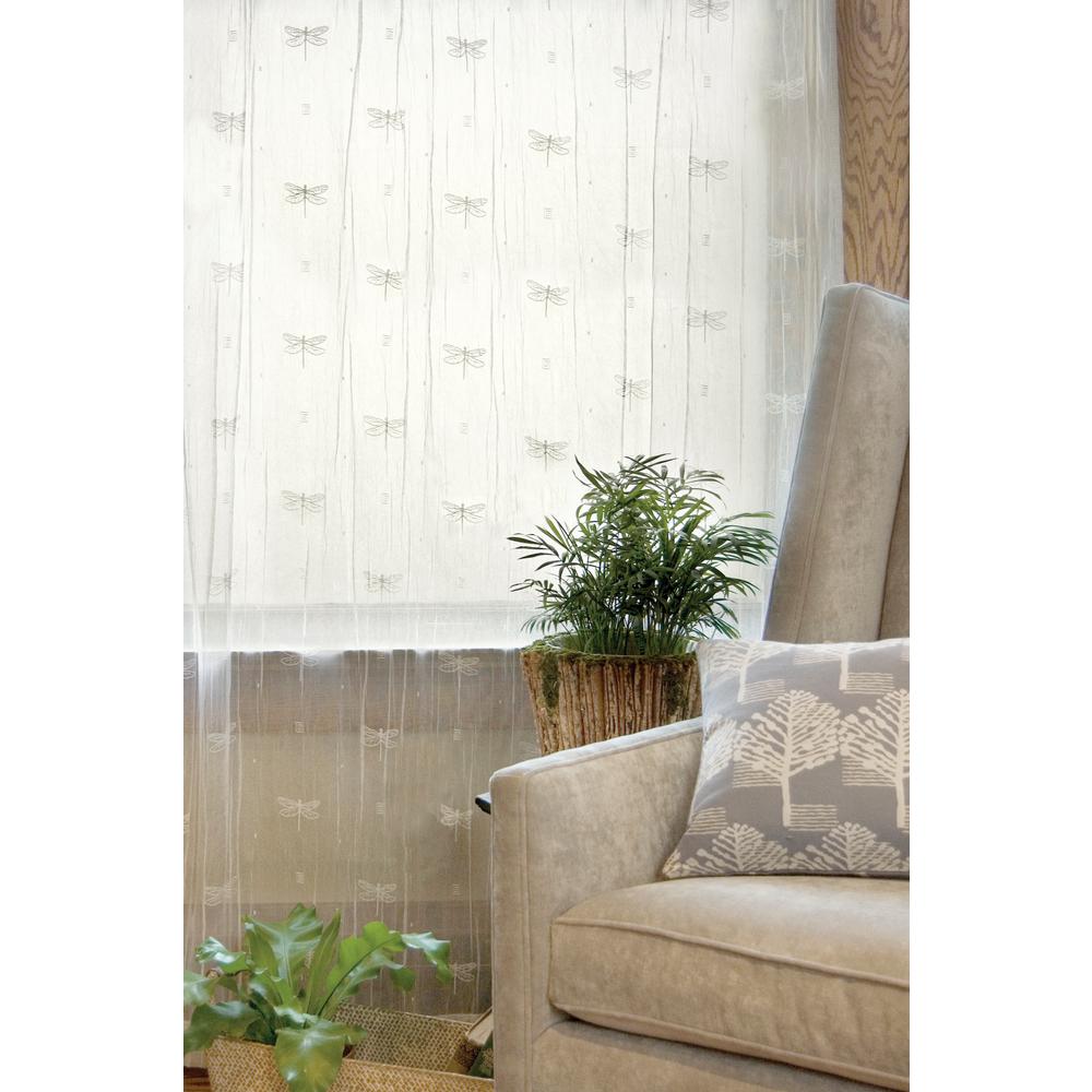 Heritage Lace Dragonfly White Curtain 45 In W 96 L 7185w Heritage Lace Dragonfly White Curtain 45 In W 96 L