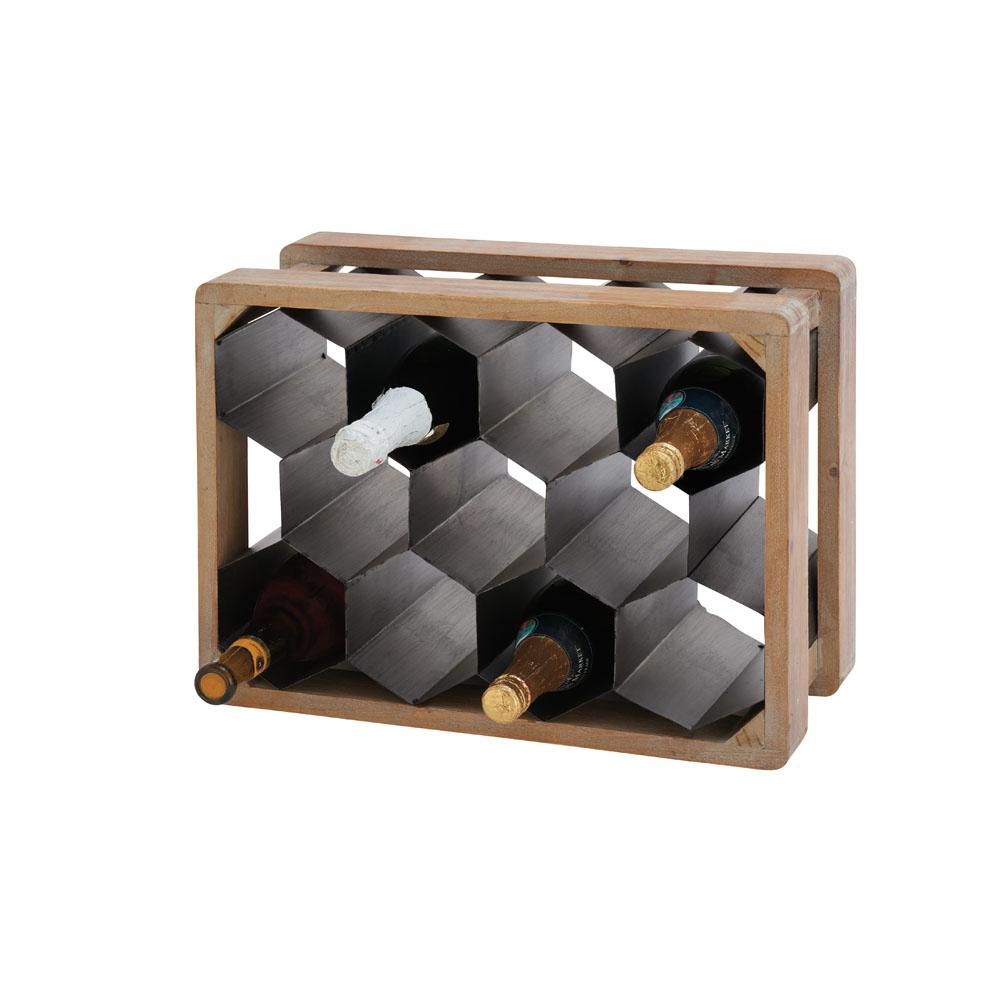 black wine holder