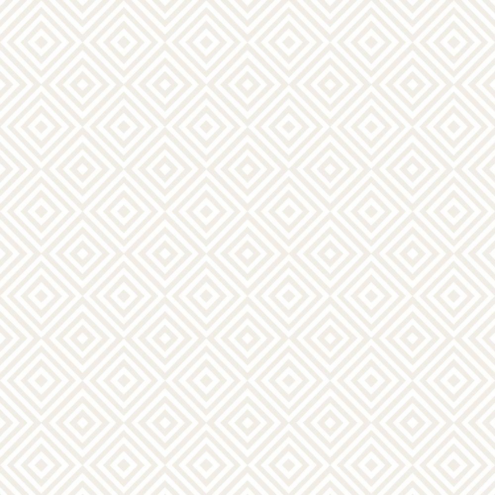 Beacon House Metropolitan Cream Geometric Diamond Wallpaper253520657