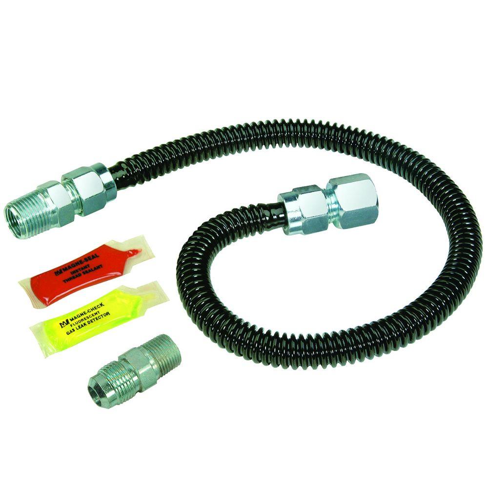 Brasscraft Black Procoat Gas Installation Kit For Gas Log