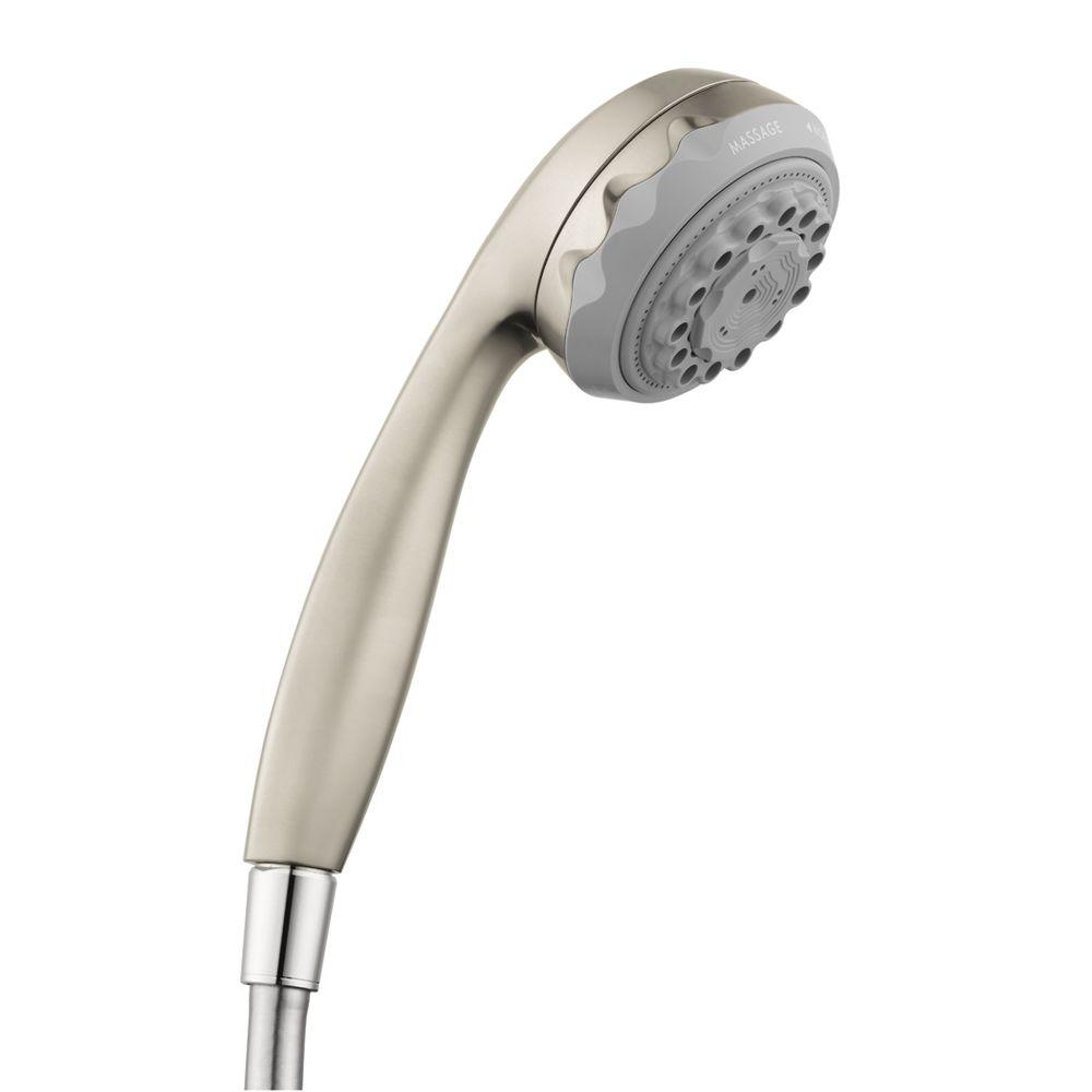 Hansgrohe Clubmaster 3 Spray Patterns with 2.5 GPM 3.625 in. Wall