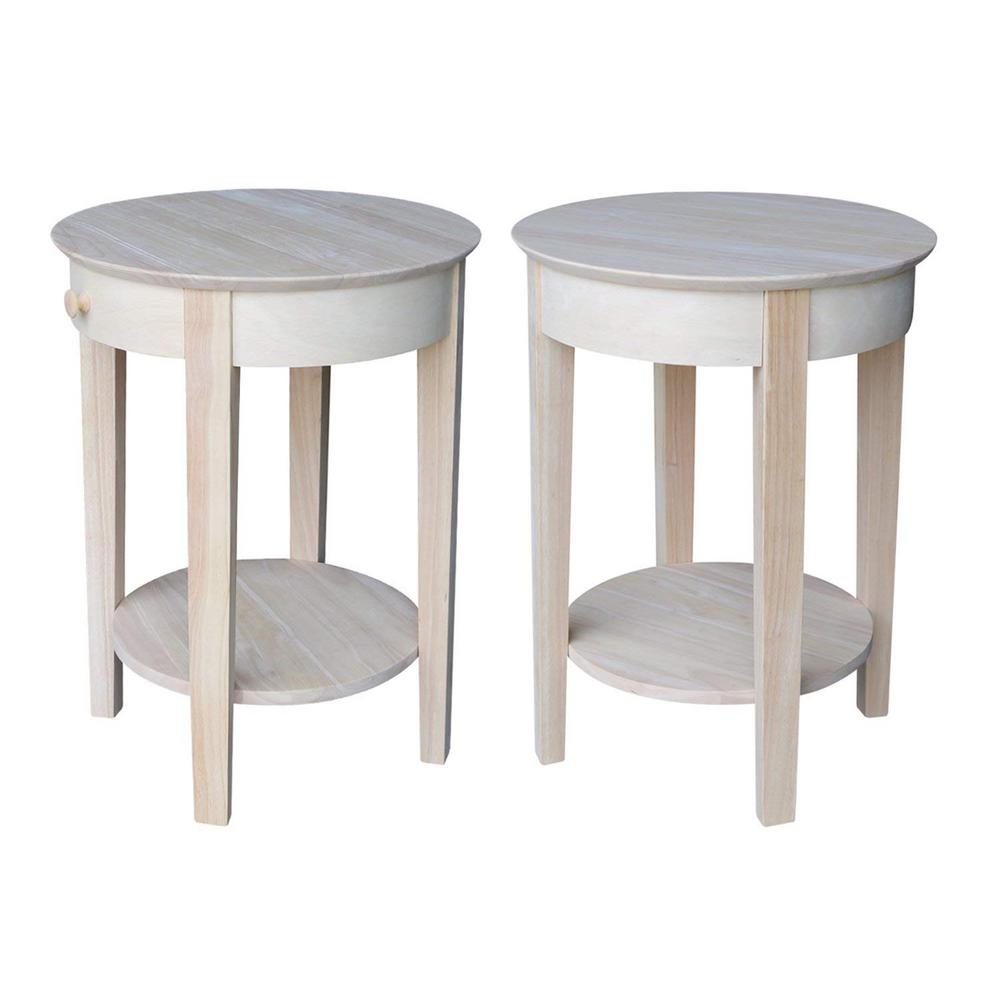 International Concepts Unfinished Storage End Table Ot 2128 The International Concepts Unfinished Storage End Table Ot 2128 The Home Depot