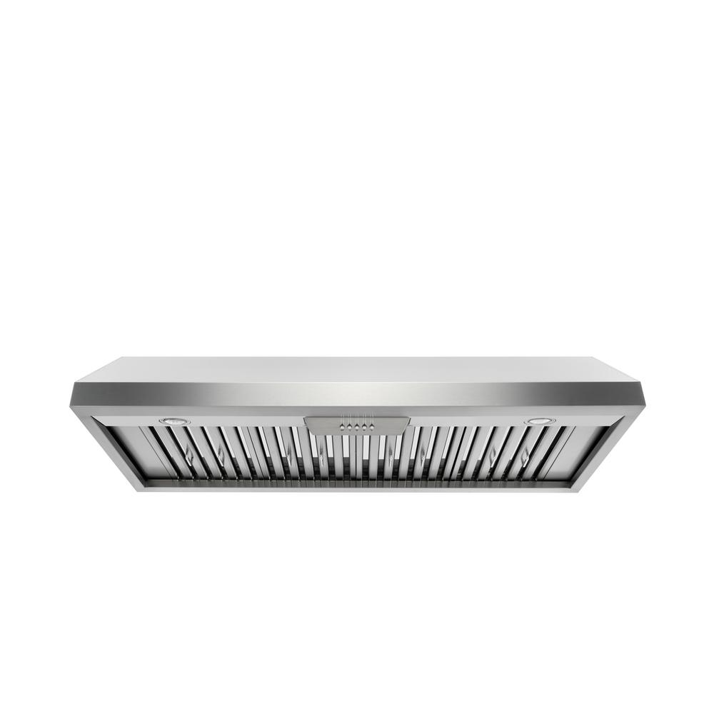 NXR 48 in. 800 CFM Under Stainless Steel Range Hood with