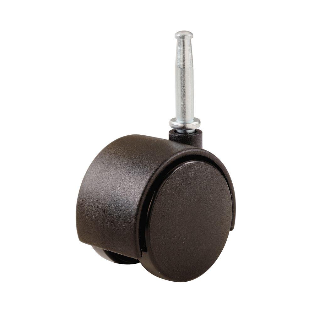Shepherd 2 In Plastic Twin Wheel Swivel Stem Casters With 75 Lb Plastic Twin Wheel Swivel Stem Casters With 75 Lb Load Rating