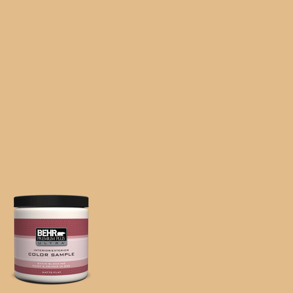 BEHR Premium Plus Ultra 8 oz. 350D5 French Pale Gold Interior