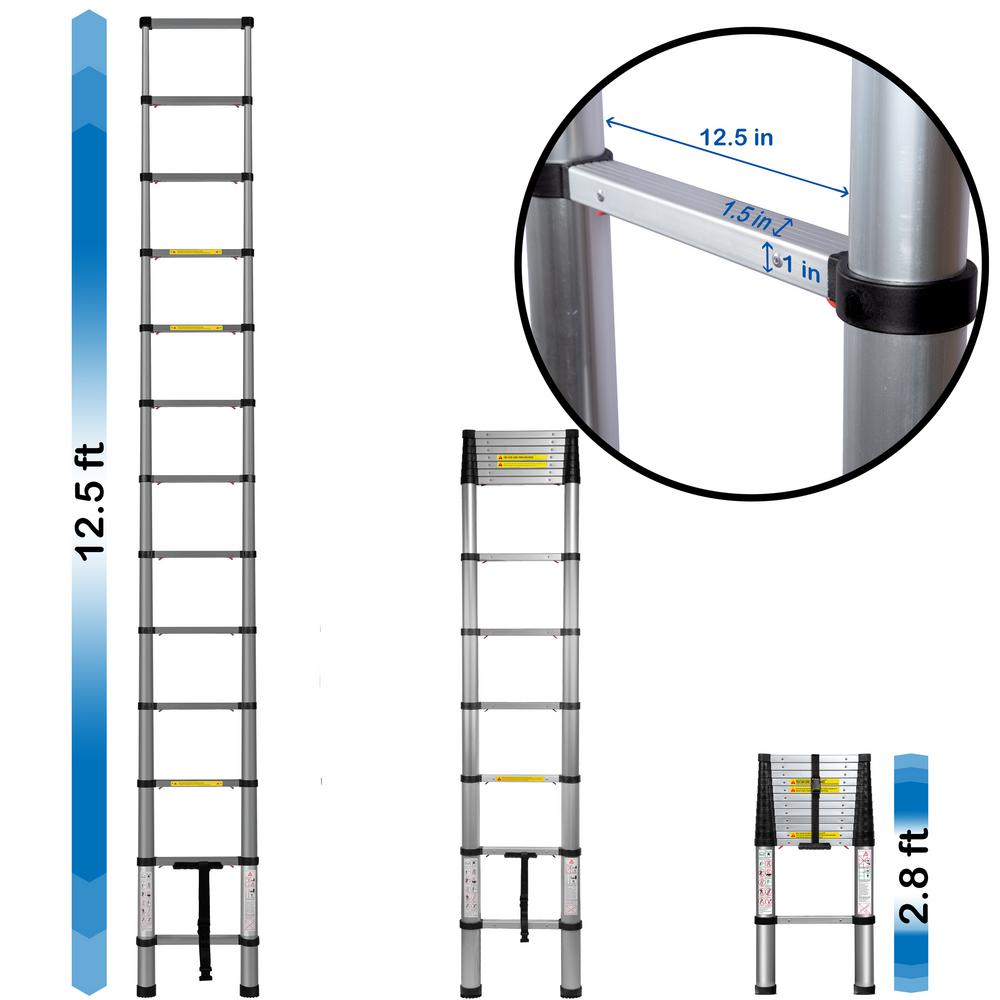 12.5 Ft. - Telescoping - Extension Ladders - Ladders - The Home Depot