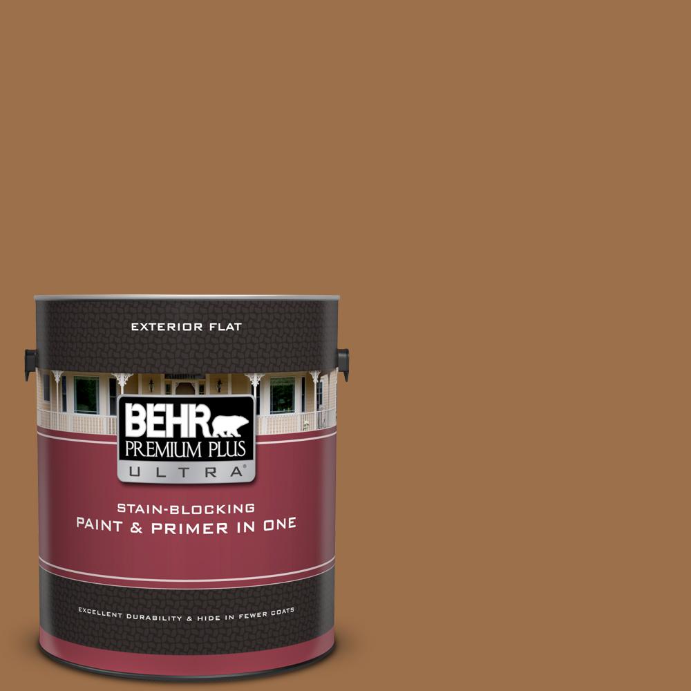 Behr Premium Plus Ultra 1 Gal Ppu4 17 Olympic Bronze Flat Exterior Ppu4 17 Olympic Bronze Flat Exterior Paint