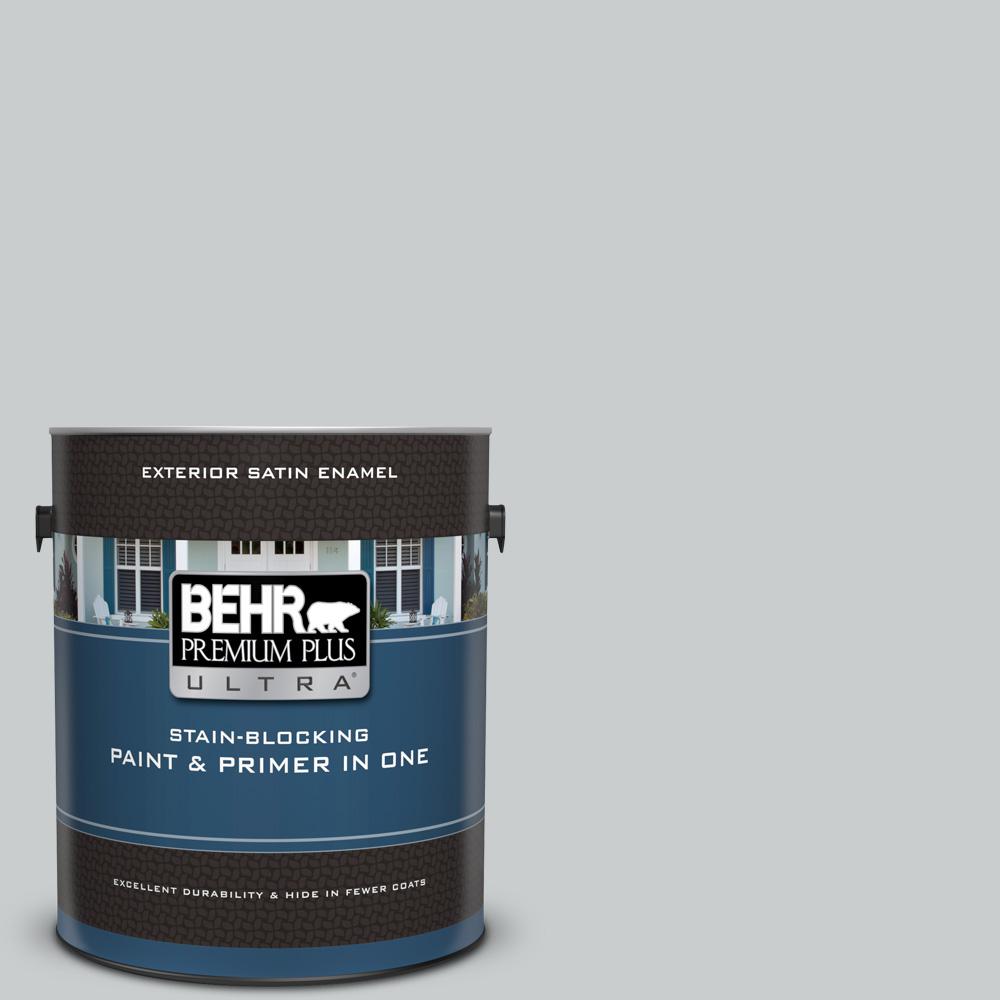 BEHR Premium Plus Ultra 1 gal. N5002 Loft Space Satin Enamel Exterior