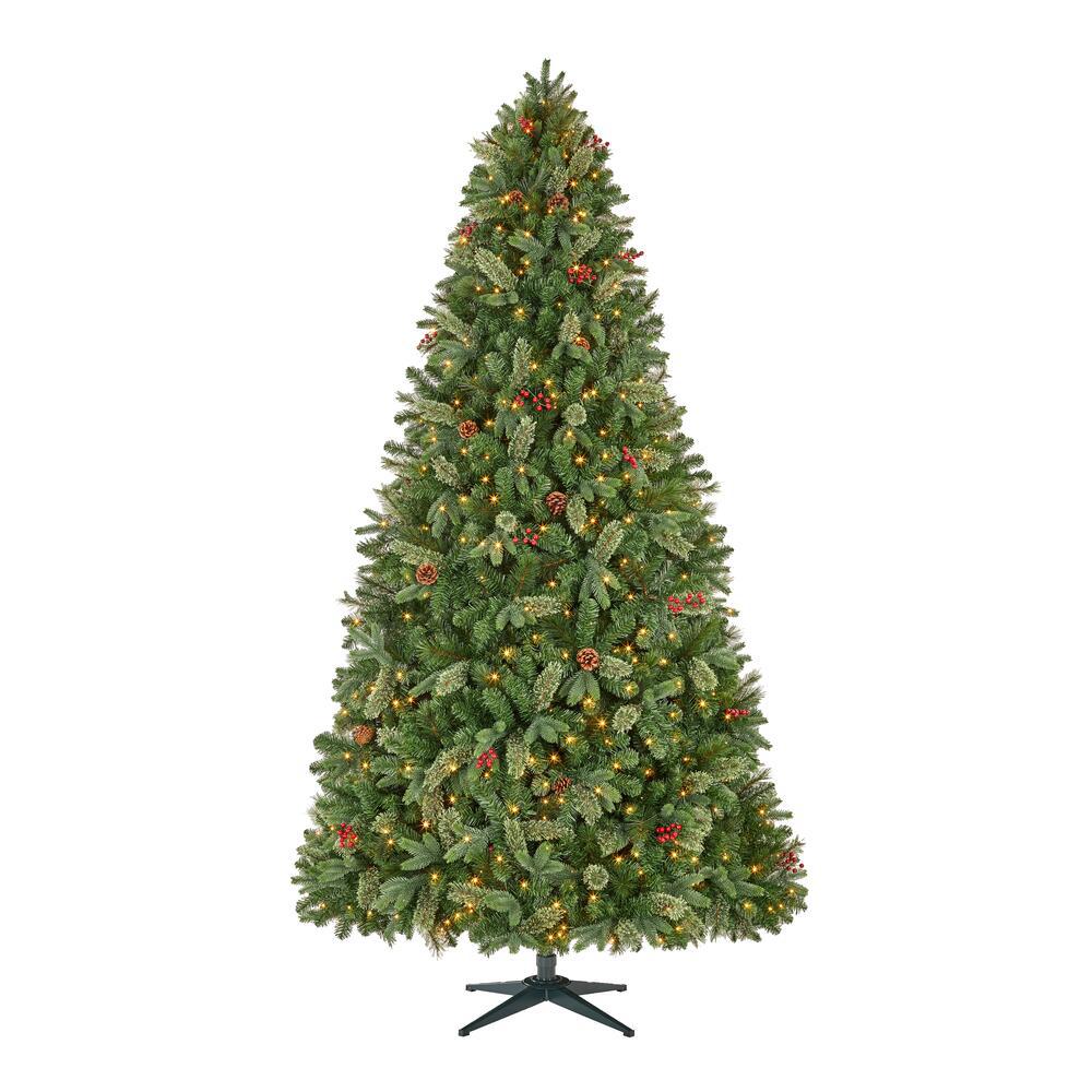 9 ft  Westwood White Fir LED Pre-Lit Tree with 800 Warm White Lights