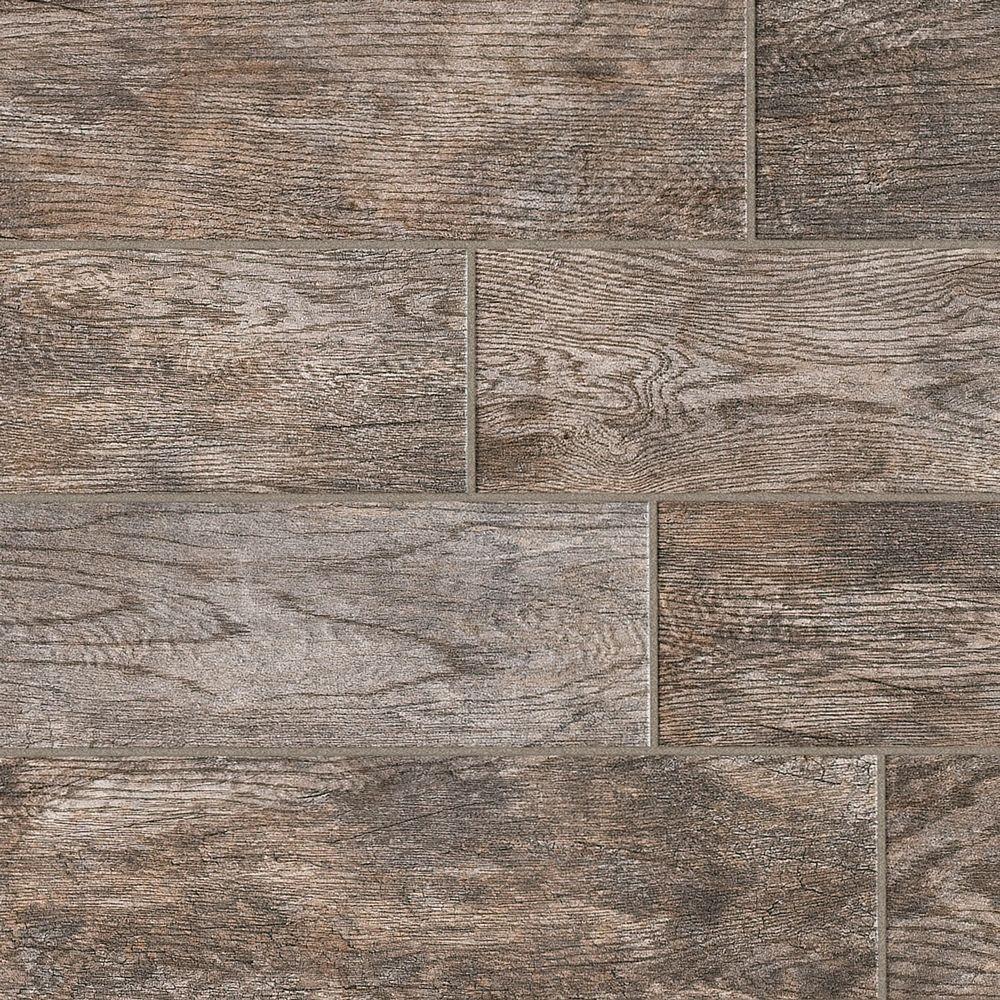 Marazzi Montagna Rustic Bay 6 In X 24, Home Depot Wood Tile Flooring