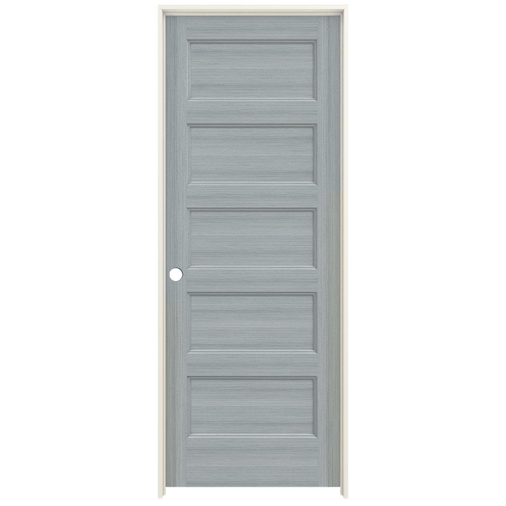 Jeld Wen 30 In X 80 In Conmore Stone Stain Smooth Solid Core