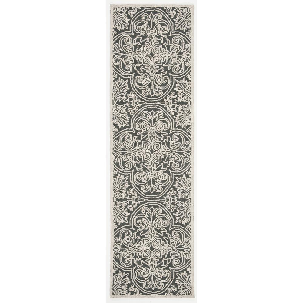 Safavieh Trace Dark Gray Light 2 Ft 3 In X 8 Runner Trace Dark Gray Light 2 Ft 3 In X 8 Runner
