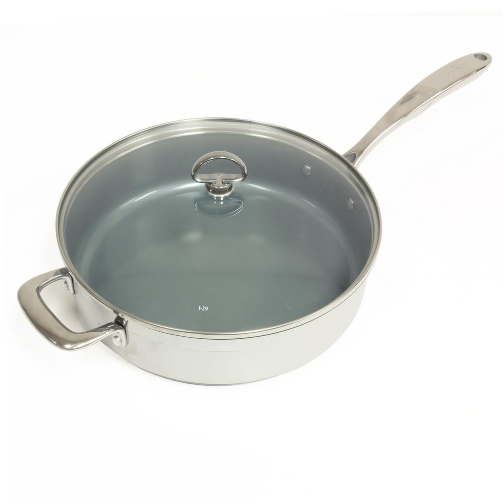 skillet pan with lid